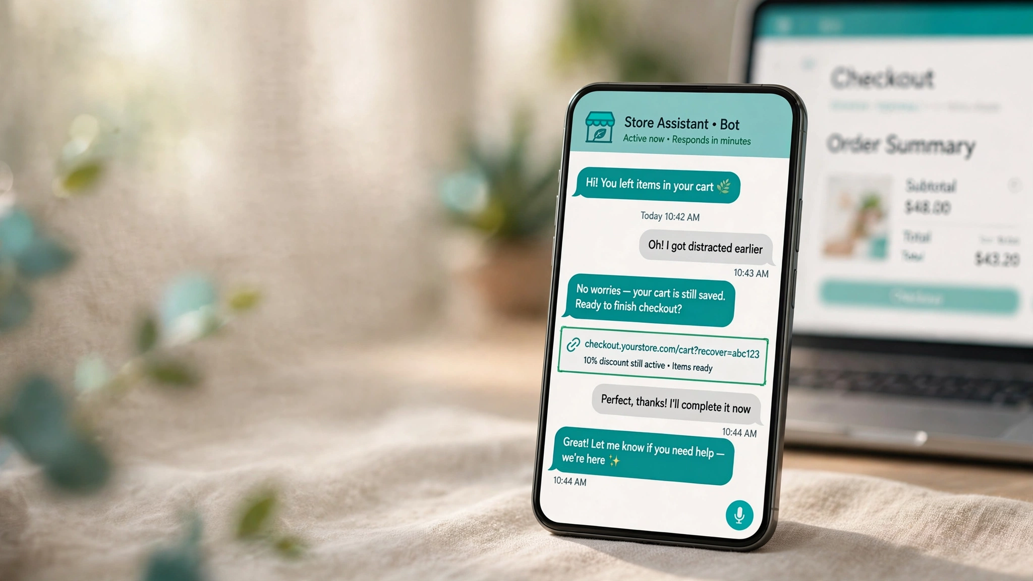 Abandoned Cart SMS Chatbot: Build a Recovery Sequence That Talks Back